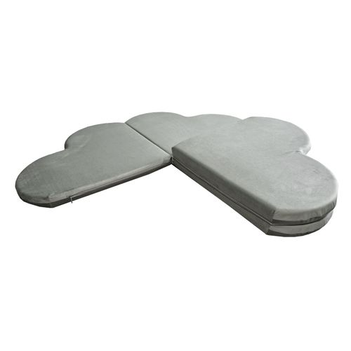 mata do zabawy Koniczynka 120 cm 4-częściowa szary fiolet na Arena.pl