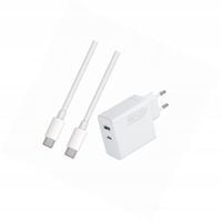 Szybka ładowarka 45W z kablem 1m 2 wejścia do Samsung A16