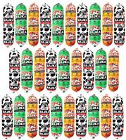 Karma dla psa mokra baton Bajka 80% i 90% mięsa mix smaków 1kg - 29 sztuk