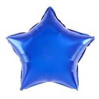 Balon foliowy gwiazda granatowa, 45 cm