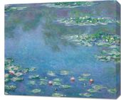 Obraz 70x60cm Water Lilies, Monet Vintage do Salonu