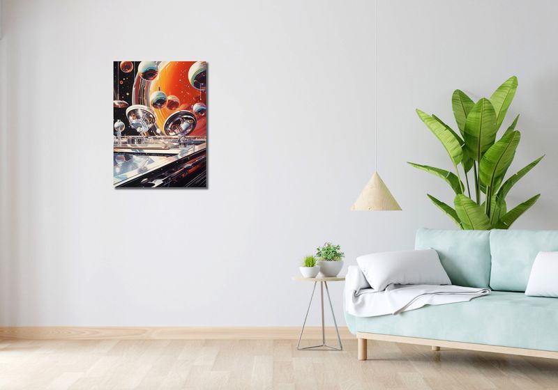 Obraz 50x70cm Orkiestra Sfer zdjęcie 2