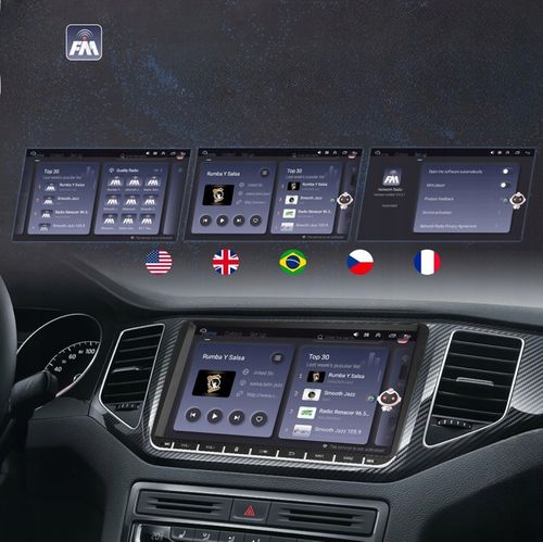 RADIO 9'' 4GB/64GB ANDROID 15 GOLF V VI PASSAT B6 B7 SEAT SKODA na Arena.pl