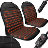 MATA GRZEWCZA NA FOTEL PODWÓJNA PODGRZEWANA SIEDZENIE 12V DO SAMOCHODU