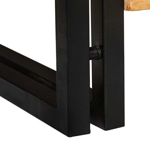 Szafka na buty Brązowy 90 x 38 x 45 cm lite drewno mango na Arena.pl