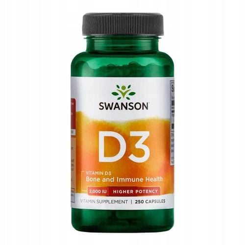WITAMINA D3 2000 iu 250 KAP SWANSON na Arena.pl