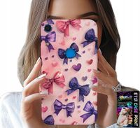 ETUI DO HUAWEI Y6S - KOLOROWE WSTĄŻKI WSTĄŻKA WZORY + SZKŁO