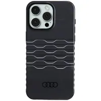 audi iml magsafe case iphone 15 pro max 6.7 czarny/black hardcase