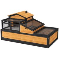 Klatka domek dla żółwi dla małych gryzoni zagroda kojec