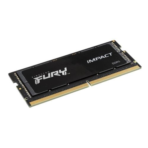 Pamięć SODIMM DDR5 Kingston FURY Impact 16GB (1x16GB) 4800MHz CL38 1,1V Cza na Arena.pl