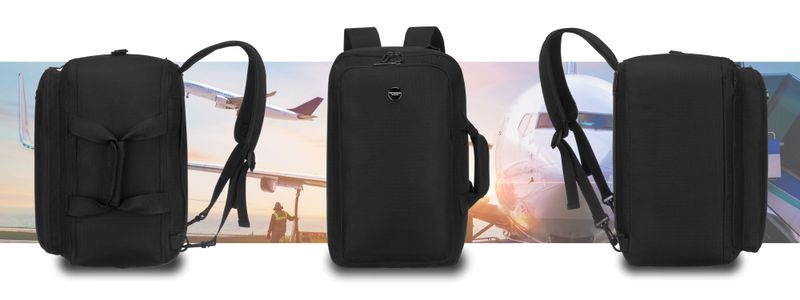 plecak ptn wrona-9638 black zdjęcie 2