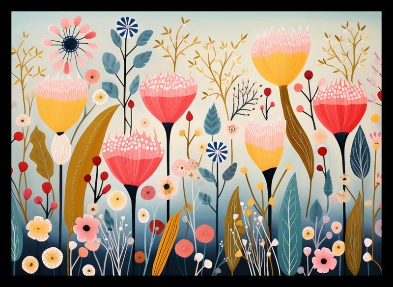 Plakat 35x25cm Ogród Marzeń zdjęcie 2