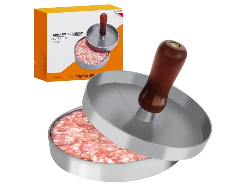 Prasa forma do hamburgerów burgerów kotletów grill zdjęcie 1
