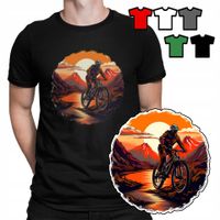 KOSZULKA T-SHIRT MĘSKI WZORY - CYCLOCROSS ROWERY MOTORY ŻUŻEL - XXXL 3XL