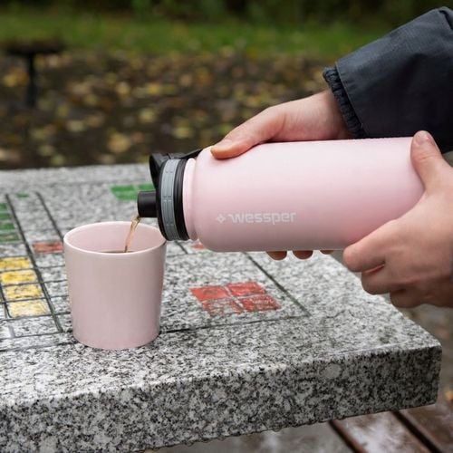 Kubek Termiczny Termos na Herbatę Bidon Butelka Termiczna Stalowa 1l na Arena.pl