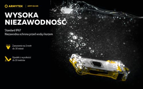 Latarka Armytek Zippy WR Extended Set Yellow na Arena.pl