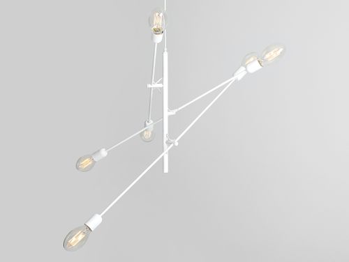 Lampa wisząca TWIGO 6 – biały na Arena.pl