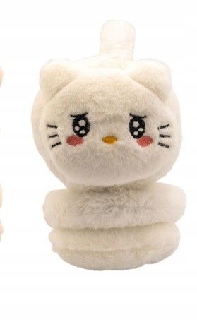 Mięciutkie pluszowe nauszniki Kotek kremowe MF37335 na Arena.pl