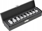 Klucze nasadowe Torx 9szt. 1/2'' - YT-0521
