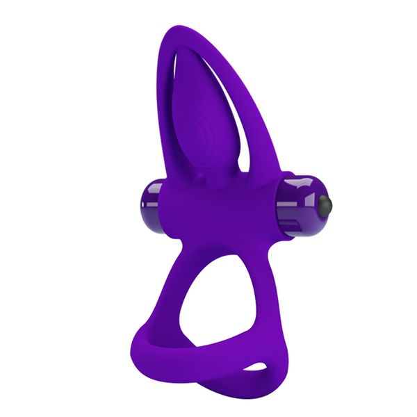 PRETTY LOVE - VIBRATION COCK RING, 10 vibration functions zdjęcie 3
