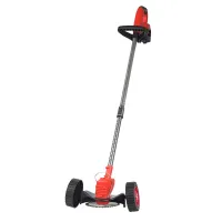 Podkaszarka Akumulatorowa Kosa Ogrodowa Wykaszarka do Trawy Zestaw Xxl Koła