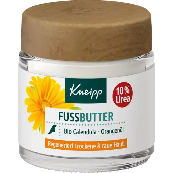 Kneipp pielęgnujace masło do stóp nagietek, olejek pomarańczowy zdjęcie 1