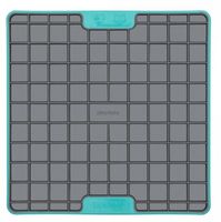 Mata spowalniająca jedzienie dla psa kota LickiMat Kwadrat twardy turkusowy