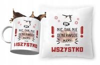 Zestaw Dla Mamy Poduszka + Kubek Prezent Z Nadrukiem Ze Zdjęciem