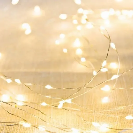 GIRLANDA LAMPKI SOLARNE DRUCIK 200LED - 20m OGRÓD zdjęcie 6