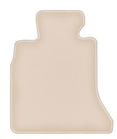 Dywanik kierowcy BMW 5 F11 2010-2013 welur beżowy podgumowany