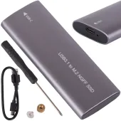 Obudowa adapter dysku kieszeń M.2 SATA NGFF USB 3.1 Typ-C 2230-2280mm Verk Group