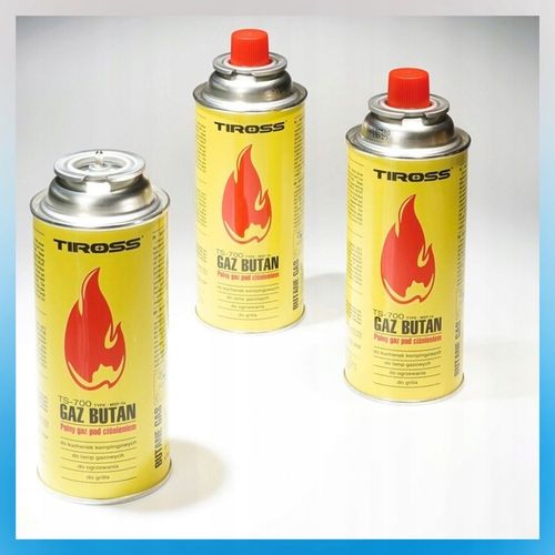 ZESTAW PALNIK MOSIĘŻNY+ŻELIWNY+4x GAZ TIROSS +10szt na Arena.pl