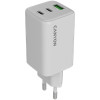 canyon ładowarka sieciowa cu65acc gan 65w 2xpd 1xqc eu biała