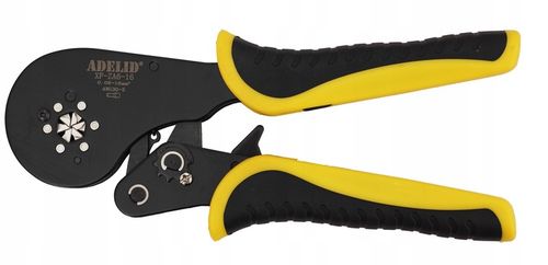 ZACISKARKA PRASKA DO TULEJEK KONEKTORÓW KABLI SZEŚCIOKĄTNA 0,08-16 mm2 na Arena.pl