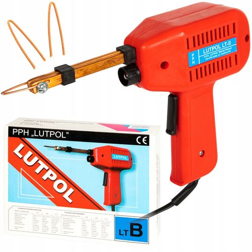 LUTOWNICA TRANSFORMATOROWA LUTPOL LT-B 100W 480C PISTOLET GROTY MOCNA na Arena.pl