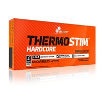 Olimp THERMOSTIM HARDCORE 60 kaps SPALACZ TŁUSZCZU REDUKCJA TERMOGENEZA