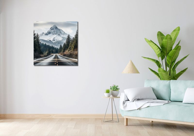 Obraz 70x70cm Odważna Podróż zdjęcie 2