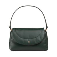 Skórzana listonoszka damska torebka do ręki DUDU