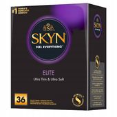 Prezerwatywy Unimil SKYN ELITE nielateksowe 36 szt. cienkie i nawilżane