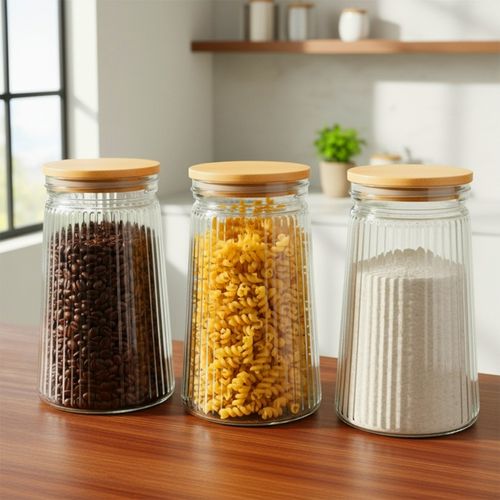 szklany pojemnik kuchenny na produkty sypkie 1l 229247 na Arena.pl