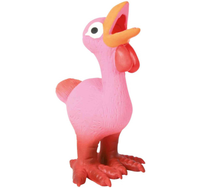 TRIXIE Kurczak z lateksu zabawka piszcząca gryzak dla psa z dźwiękiem 14 cm
