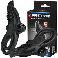 Pierścień Erekcyjny Wibrujący Na Penisa I Jądra SEX GADŻET DO ŁECHTACZKI