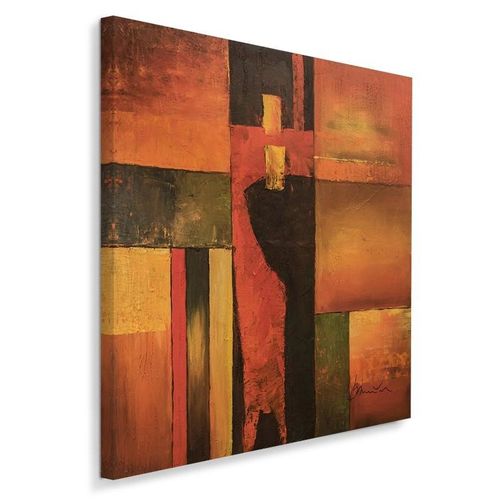 Obraz na płótnie - Canvas, Abstrakcja 66a 100x100 na Arena.pl