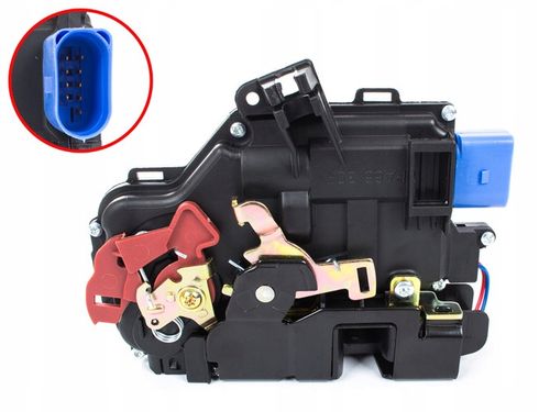 Zamek Drzwi Przednich Lewy Zamiennik do Golf 5 V Octavia II Touran na Arena.pl