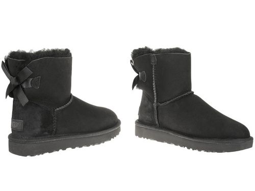 Buty UGG Mini Bailey Bow II 1016501-BLK - 41 na Arena.pl