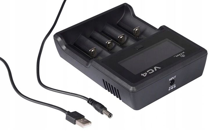 ŁADOWARKA DO AKUMULATORÓW 18650 26650 XTAR VC4 LCD zdjęcie 2