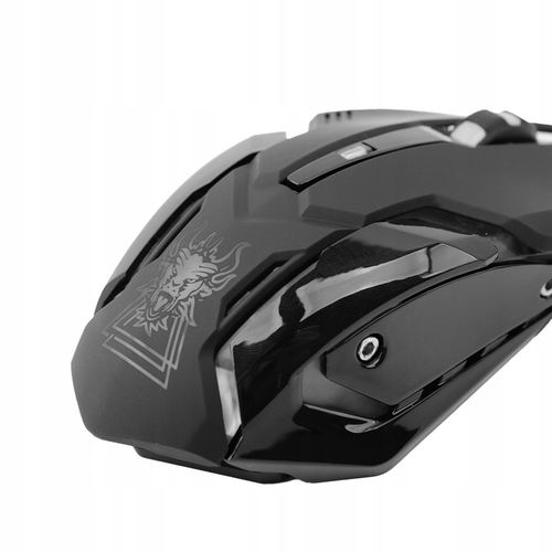 Myszka Bezprzewodowa Gamingowa do Laptopa Komputera RGB Mysz 2.4GHz 3200dpi na Arena.pl