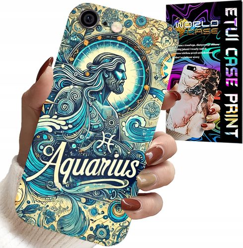 ETUI DO IPHONE 6 / 6S - ZNAK ZODIAKU, WODNIK, ASTRONOMIA PLECKI na Arena.pl