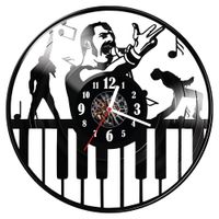 Zegar ścienny z płyty winylowej Freddie Mercury 801.14
