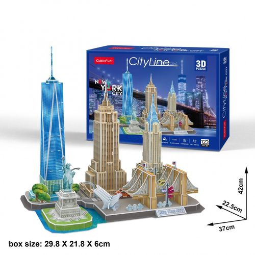 Puzzle 3D City Line New York na Arena.pl